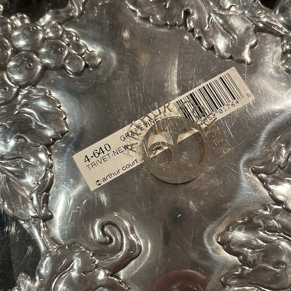 NEW! Arthur Court Grapevine Trivet 4-640 - Picture 10 of 11